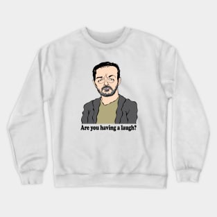 RICKY GERVAIS FAN ART!!! Crewneck Sweatshirt